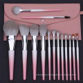 new high-end quality luxury pink makeup brush set